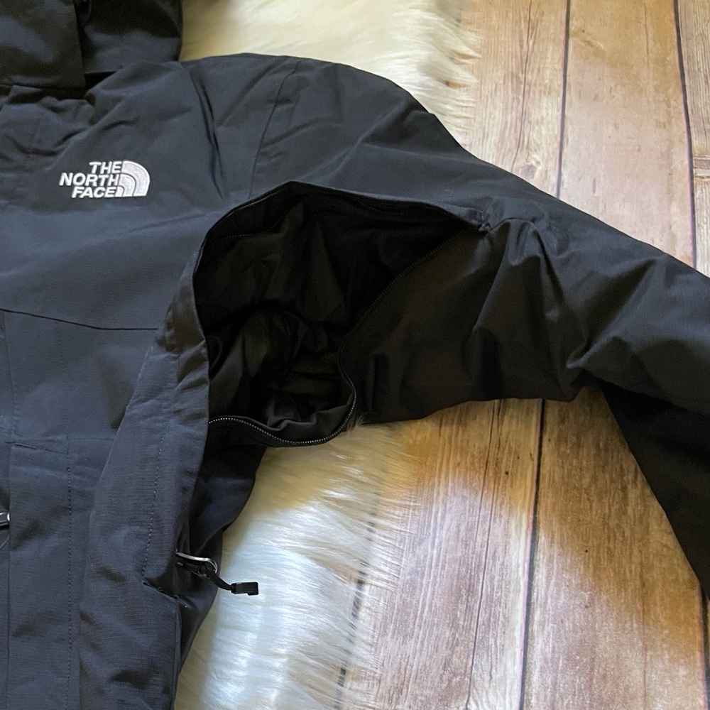 The North Face Black Hooded 3-in-1 Insulated Raincoat - Picture 6 of 11